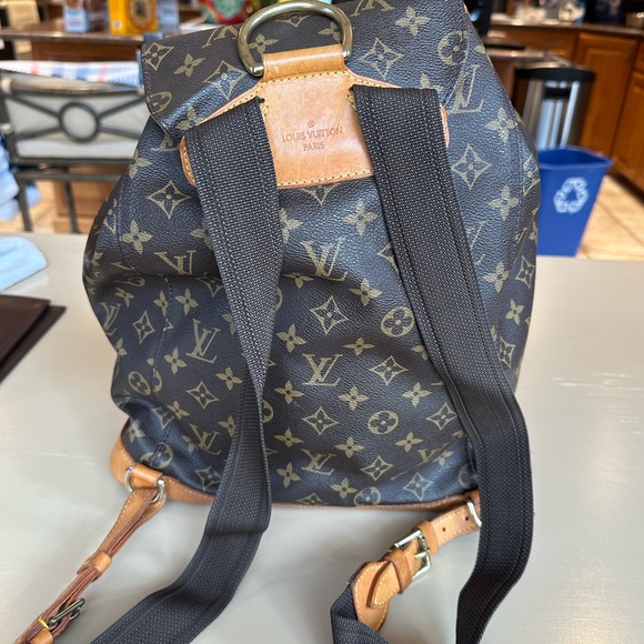 Louis Vuitton Brown Monogram Backpack - Picture 3 of 15